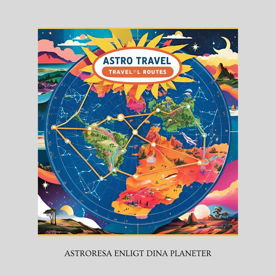 đ ASTRO RESA MED VEDISK ASTROLOGI